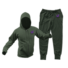 Load image into Gallery viewer, Unisex Zip Up Hoodie + Pantsuit