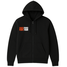 Load image into Gallery viewer, State of the People  Zip-Up Long Sleeve Hoodie
