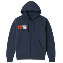 Load image into Gallery viewer, State of the People  Zip-Up Long Sleeve Hoodie

