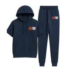 Load image into Gallery viewer, State of the People Short -Sleeve Sweatsuit
